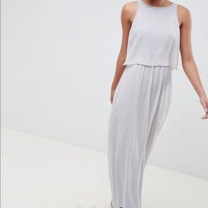 ASOS Light grey maxi dress